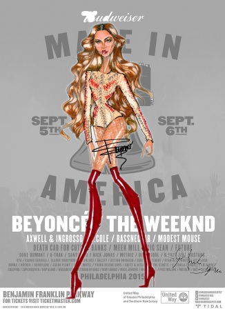 Beyonce Made In America Tidal by Gerardo Amparo